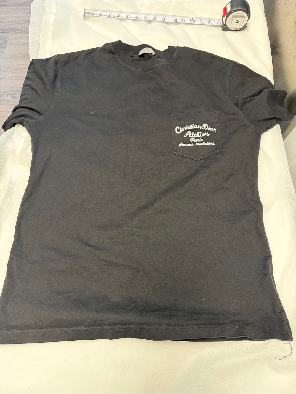 Dior Black Christian Dior Atelier Pocket Tee
